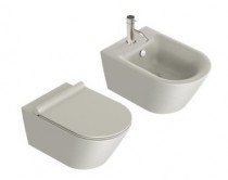 set wc závěsné + bidet Catalano Zero, bílé